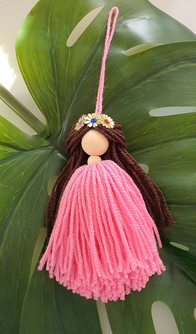 Princess Tassel Doll Etsy