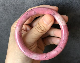 天然希少　ロードナイトバングル 52.7 mm 天然ロードナイト バングル | ローズ ガーデン | ロージー