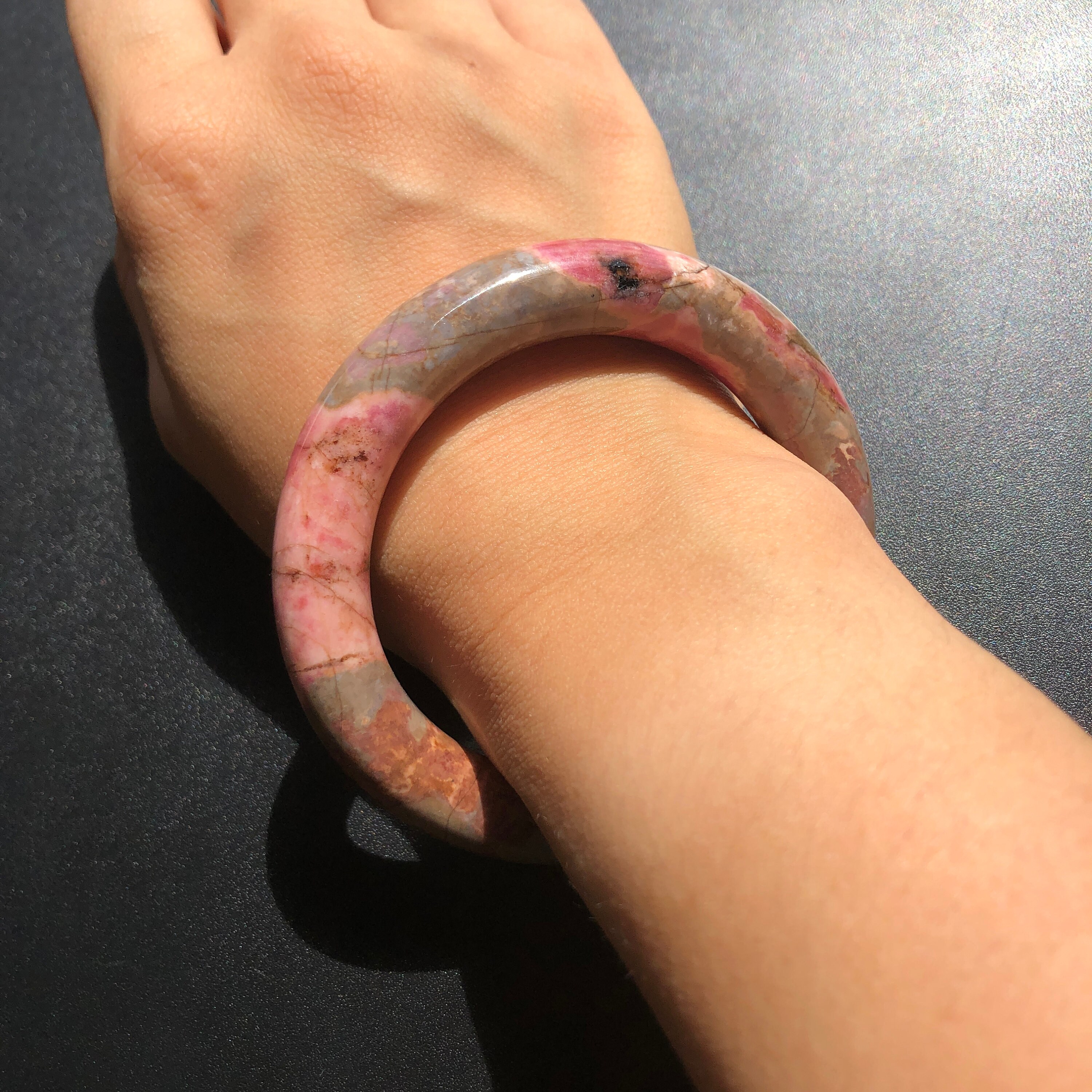 57.2 mm プレミアム ロードナイト バングル ヴィンテージ ブルー