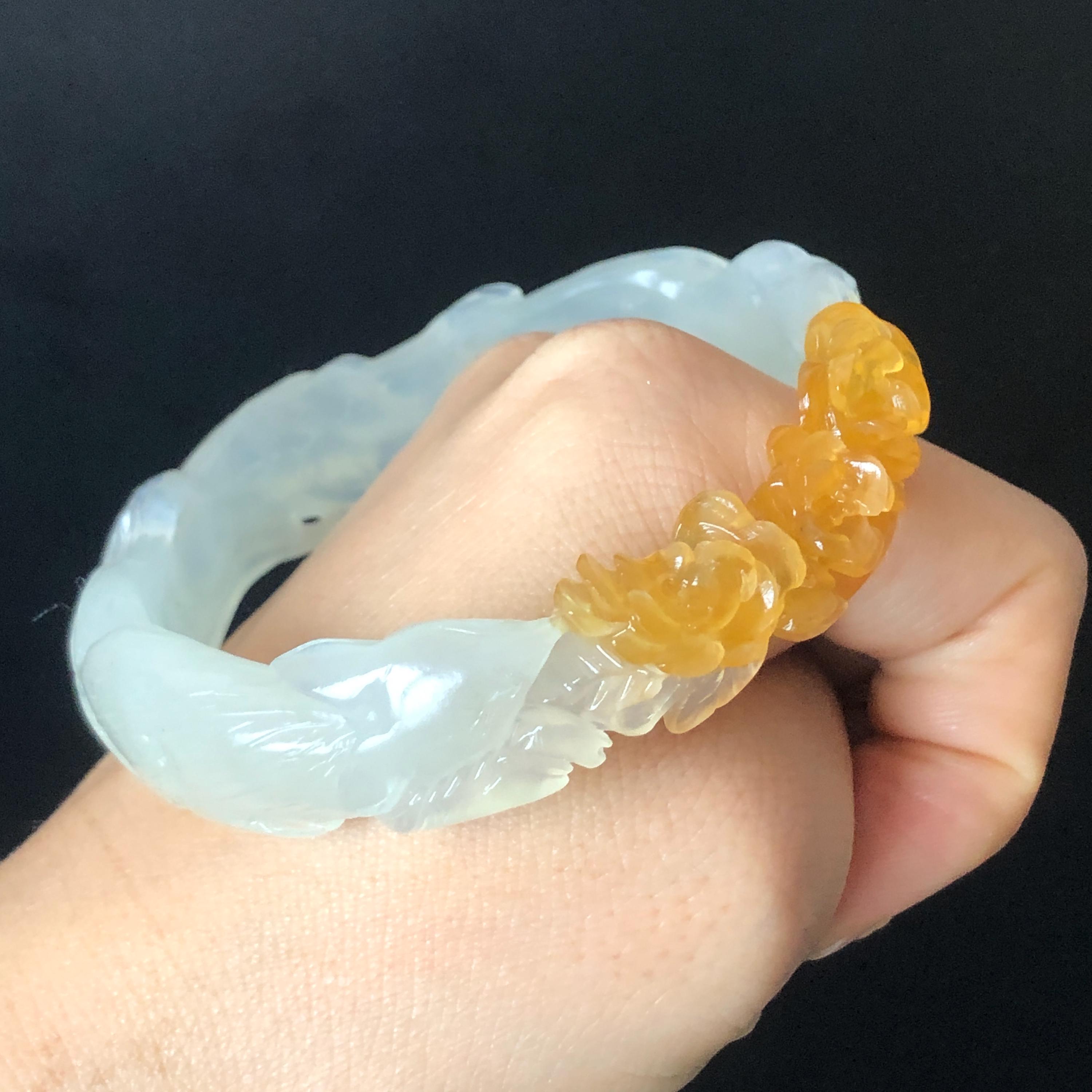 59.5mm Natural Xiu Jade Serpentine Hand Carved Nine-tailed Fox