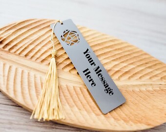 Custom Stainless Steel Bookmarks Personalized Name, Gifts for Reader, Gift for Book Lovers, Birthday, Christmas Gift for Her, Teacher Gift