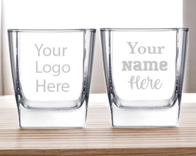 Engraved Shot Glass, Personalized Shot Glass Gift for Groomsmen Party, 2-1/4oz Graduation Shot Glasses for Wedding Favors, Coworker Gift