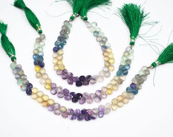 専用✳︎フローライト　ファセットハート他　合計4点 専用✳︎フローライト ファセットハート他 合計4点 7 mm マルチフロー