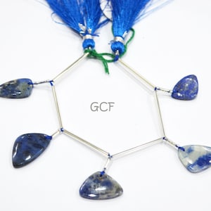 5 Pieces In A Strand Lapis Lazuli Mix Shape Beads , Lapis Lazuli Smooth Mix Shape Briolettes , 11x19 - 13x20 mm , 30706