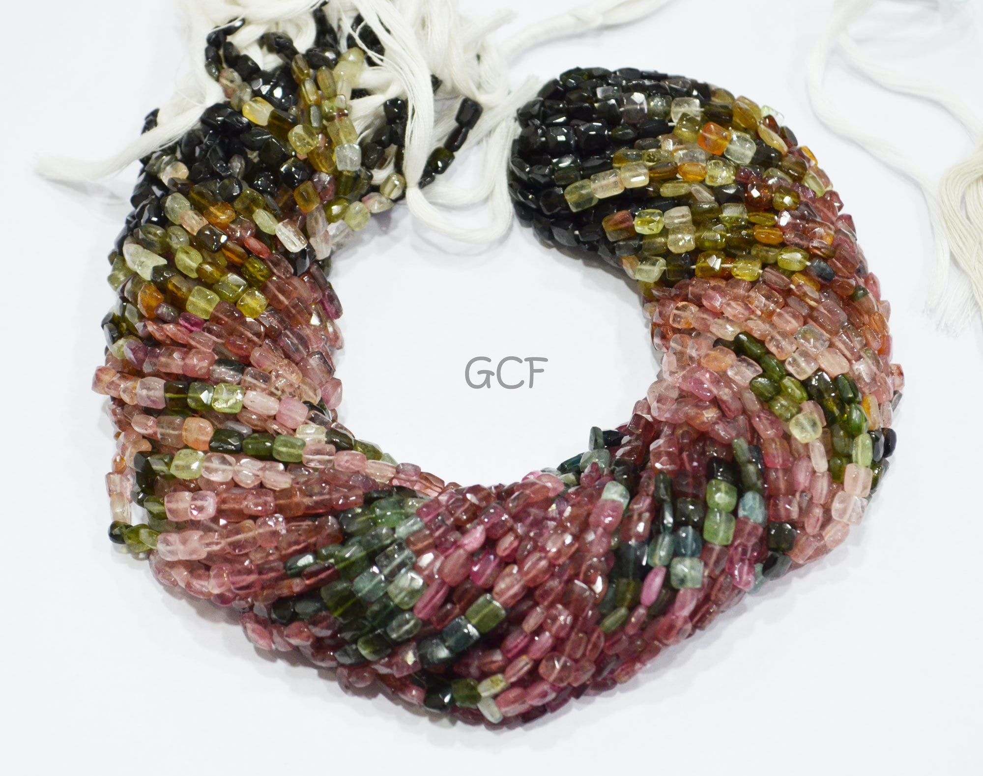 Perline Di Pietra Preziosa Multitormalina Marquise - Foto 13