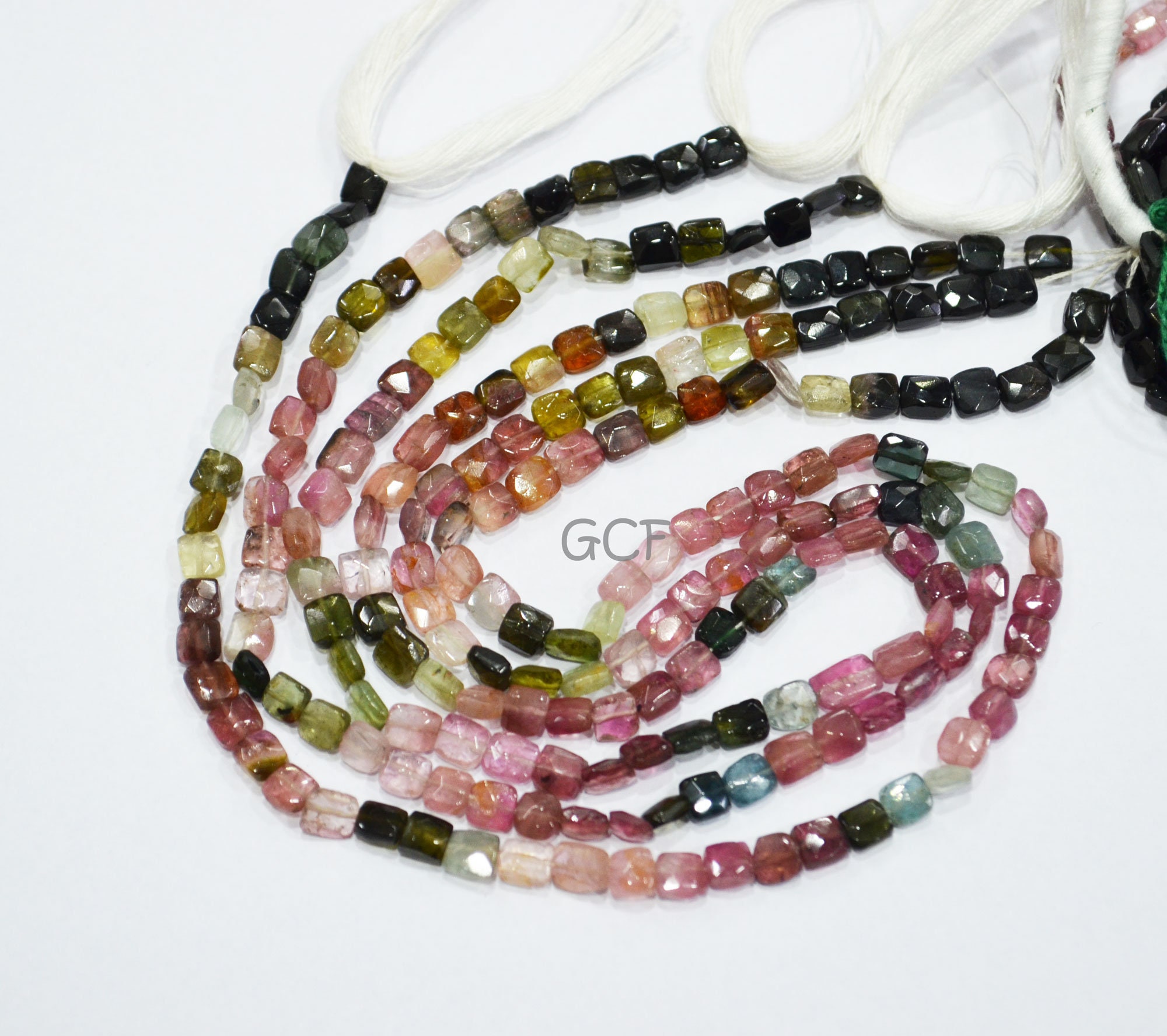 Perline Di Pietra Preziosa Multitormalina Marquise - Foto 6