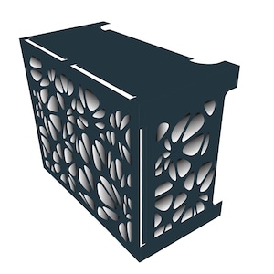 Sonderangebot - XXL - Anthrazit für 399,00  !!  Abdeckung für Außeneinheit aus Aluminiumverbund. RIO