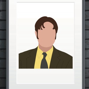 Dwight Schrute Digital Print / the Office Inspired Wall Art ...