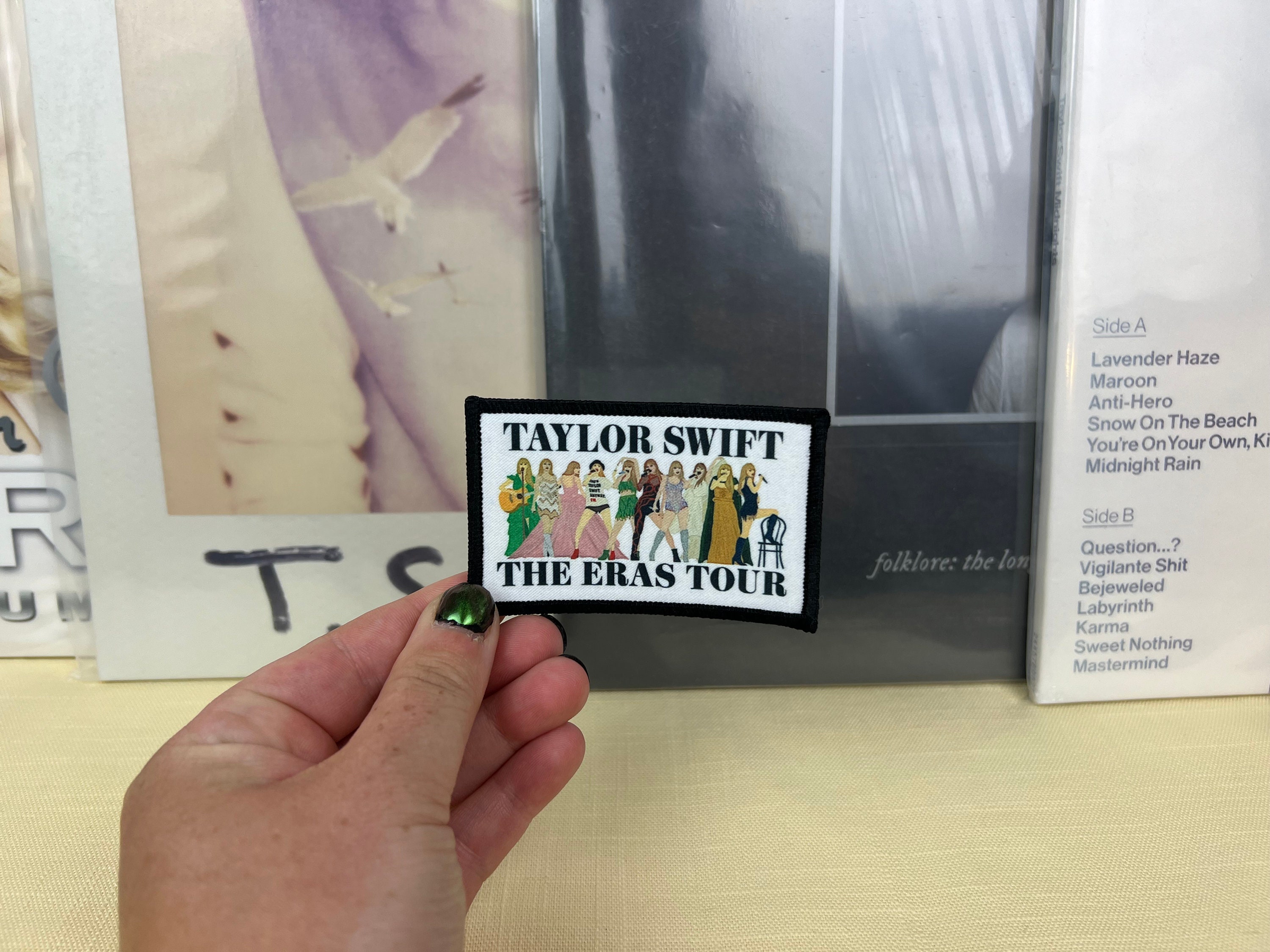 6 1989 by Taylor Swift Embroidered Patches 6 Taylor Swift 1989