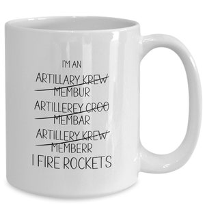 Artillery Mug - Etsy