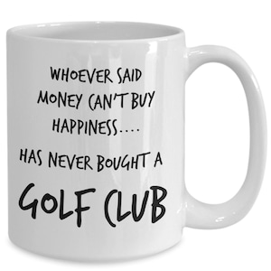 Golfer Coffee Mug, Funny Golf Gift, Golfing Present, Golf Gag Gift, Golf Joke, Golfer Gift, Golfing Mug For Men, For Women, Love Golfing Mug