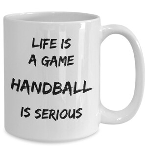 Handball Coffee Mug, Handball Gift, Funny Handball Present, Love Handball, Handball Player, Handball Team Gifts, Handball Coach/Teacher