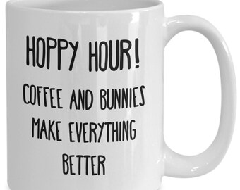 Rabbit Lover Gifts, Funny Bunny Coffee Mug, Bunny Lover Gift, Rabbit Mug, Funny Rabbit Gift Ideas, Rabbit Owner Present, Birthday, Christmas
