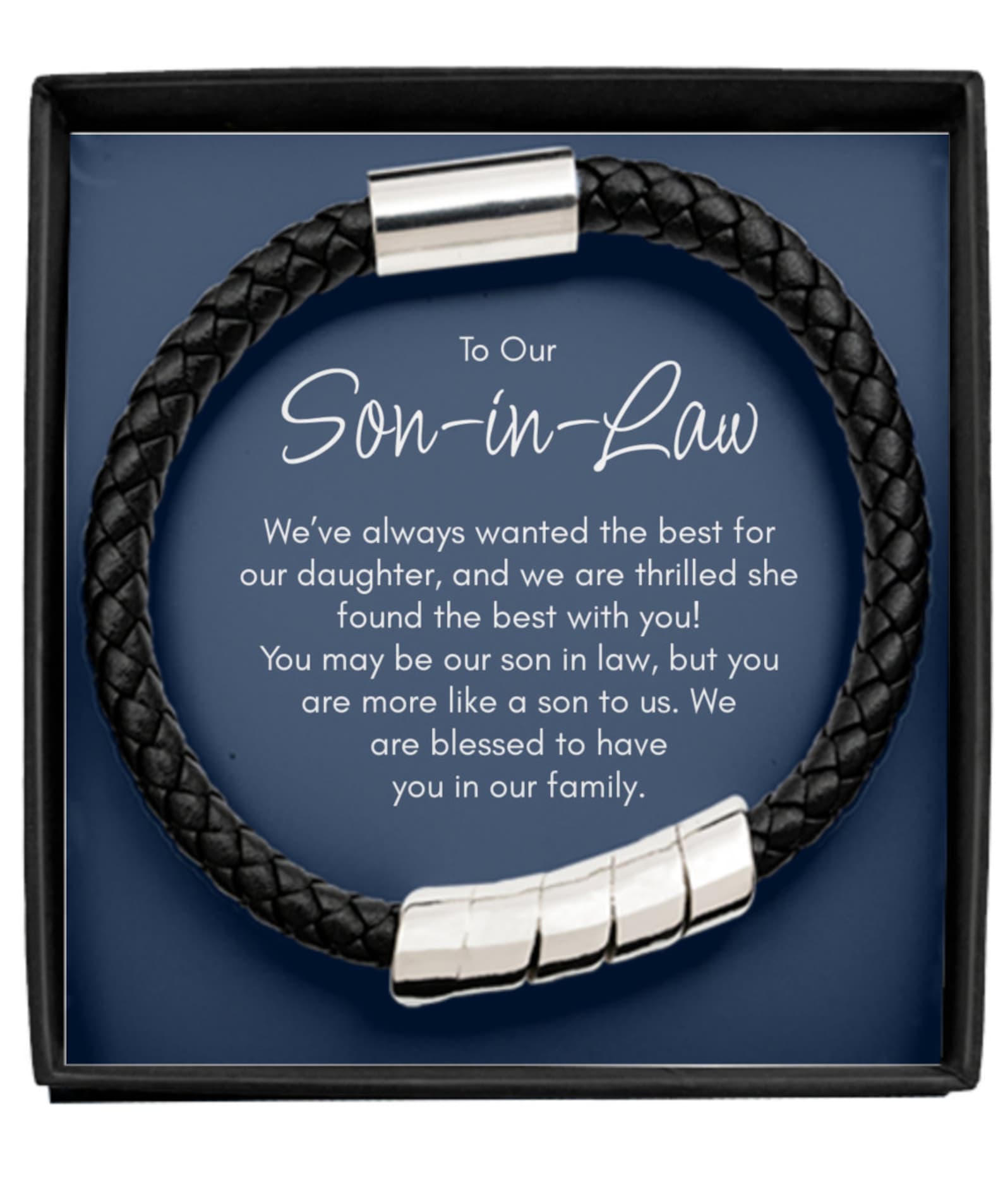 Resdink Son-in-law Gifts from Mother-in-law - I Love My Son in law Keychain, Best