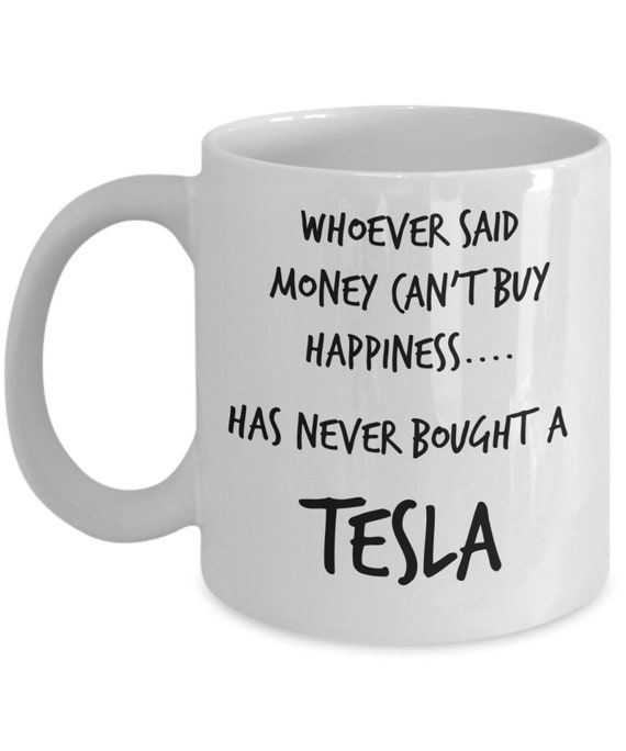 Tesla Gift Keep Calm and Drive a Tesla Mug Gifts for Tesla Cat Lover Tesla  Coffee Cup Tesla Owner Gift 