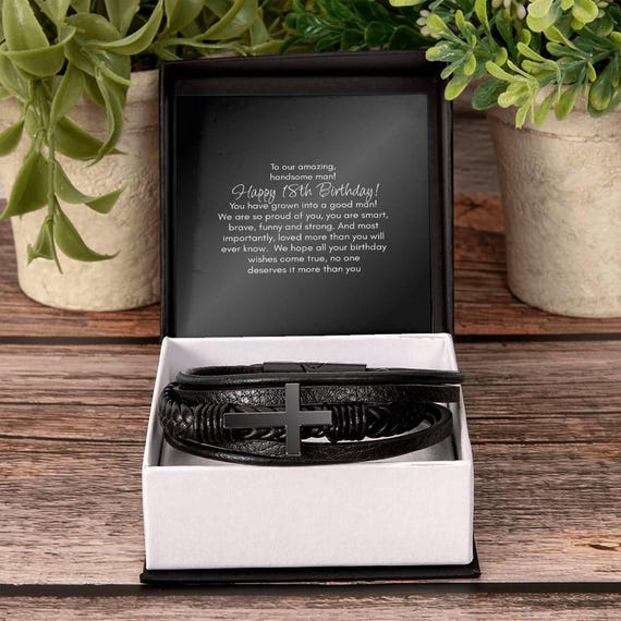 Braccialetto con lettera iniziale A-Z, regalo personalizzato per