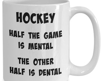 Funny Hockey Mug, Hockey Themed Gifts, Hockey Player Gift, Ice Hockey Gifts, Hockey Nut, I Play Hockey, Hockey Joke Gift, Hockey Team Gifts
