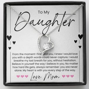 Regalo per figlia, collana per figlia, per mia figlia, idea regalo unica per figlia, compleanno, laurea, Natale, gioielli per mamma e figlia