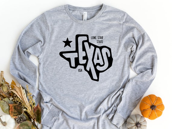 Texas Long Sleeve Knit Top