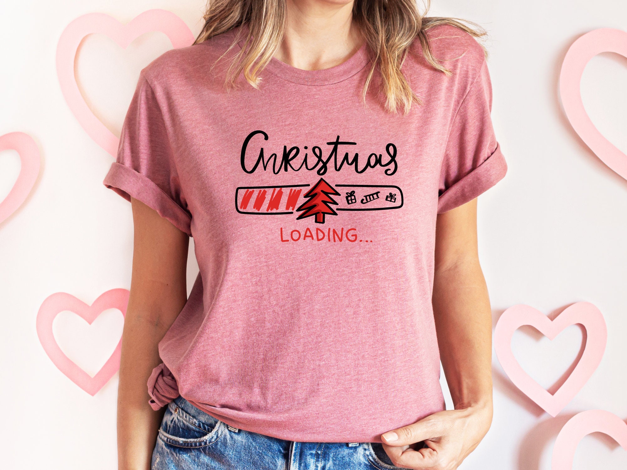 Discover Christmas Loading Shirt, Christmas Tree Shirt, Christmas Is Coming Shirt