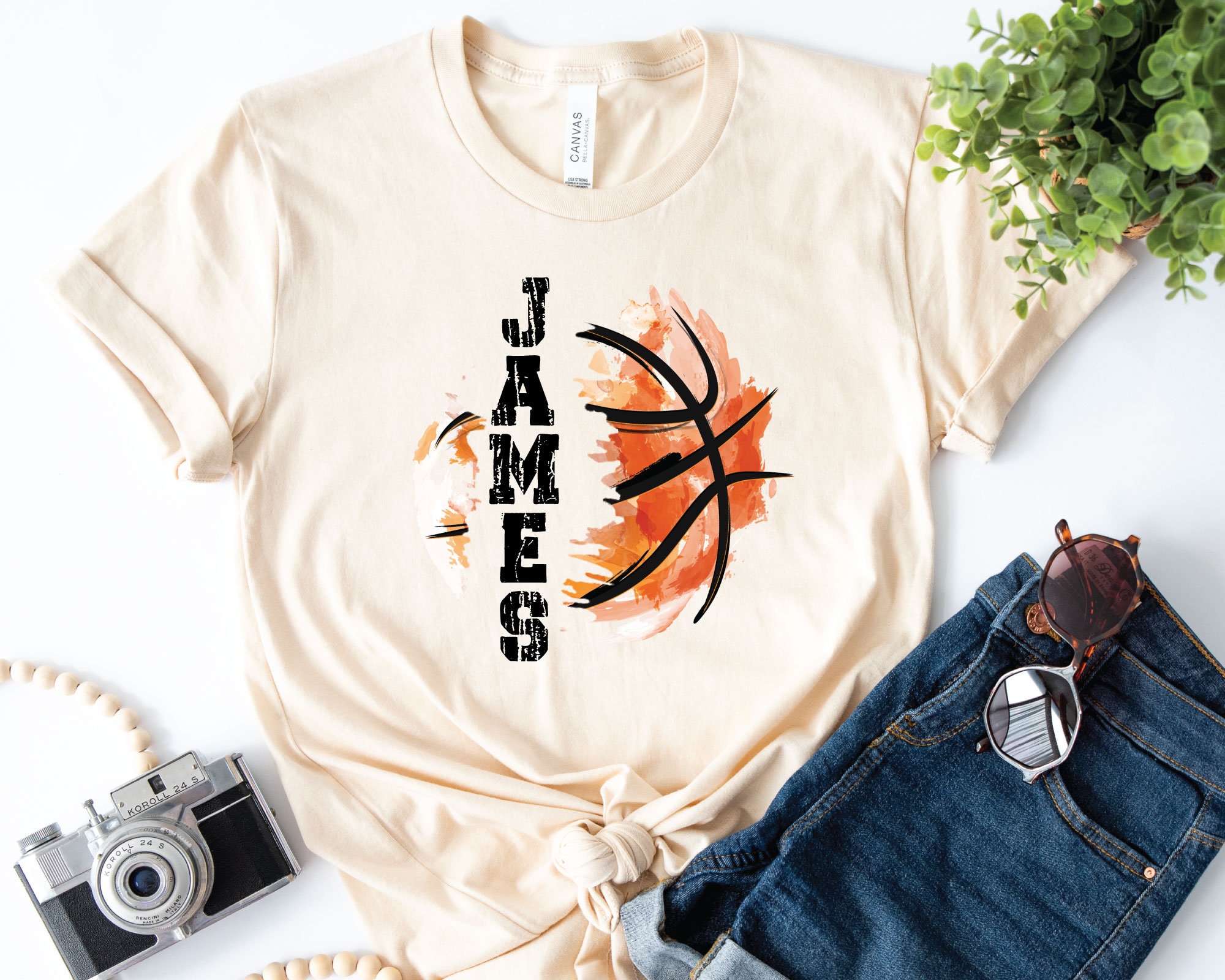 Personalized Basketball Shirt, Basketball Team Shirt, Gift For Basketball Lover, Custom Basketball Shirt, Basketball Season Shirt
