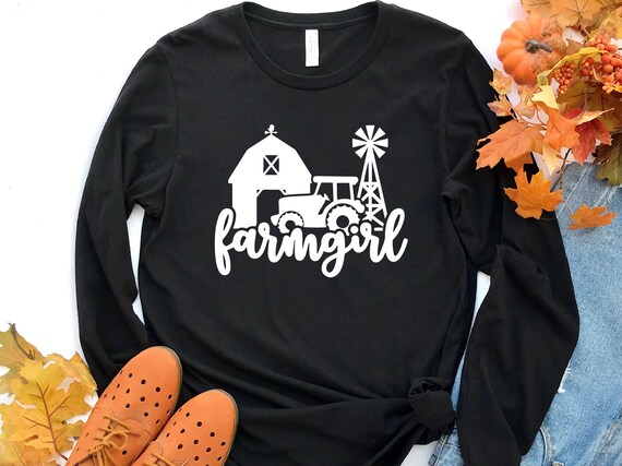 Farm Girl T-Shirt Country Girl Farm Life Shirt Farm Girl T-Shirt Country Girl Farm Life Shirt
