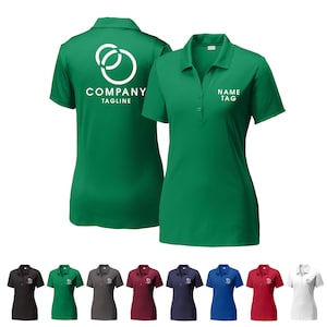 Custom Women Polo Shirt: Breathable, Sweat-Resistant with Logo