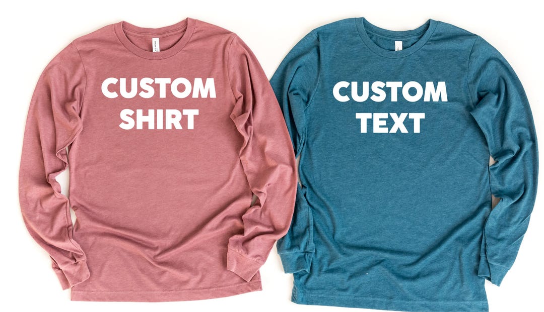 One Of A Kind - Personalized Custom Long Sleeve T-shirt