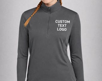 Quarter Zip Pullover: Custom Team or Corporate Apparel (Lightweight, Breathable)