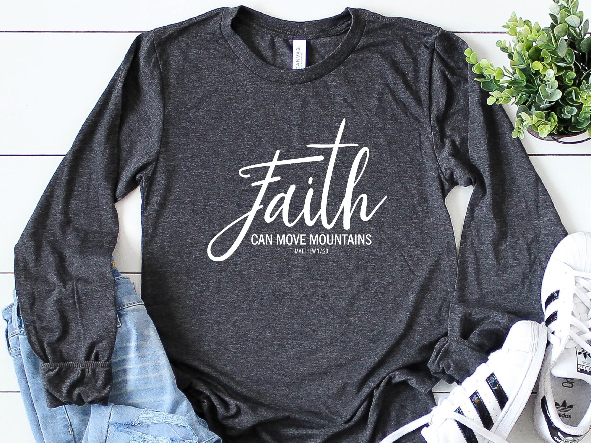 Faith Long Sleeve Shirt Christian Long 