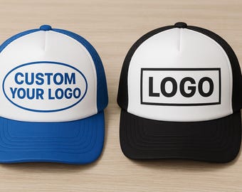 Custom Logo Trucker Hat: Foam Front, Mesh Back for Events