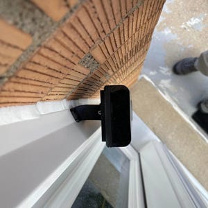 Corner Doorbell Mount: Slim 45 Degree Angle - Narrow 1in Extension (select your model)