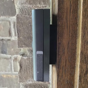 Ring Wired Doorbell (not Pro/Plus) Slim Narrow Fixed Mount Bracket- Angle Adjustment Available . Fits old doorbell Holes - Fixed Angle Avail