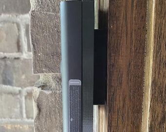 Ring Wired Doorbell (not Pro/Plus) Slim Narrow Fixed Mount Bracket- Angle Adjustment Available . Fits old doorbell Holes - Fixed Angle Avail