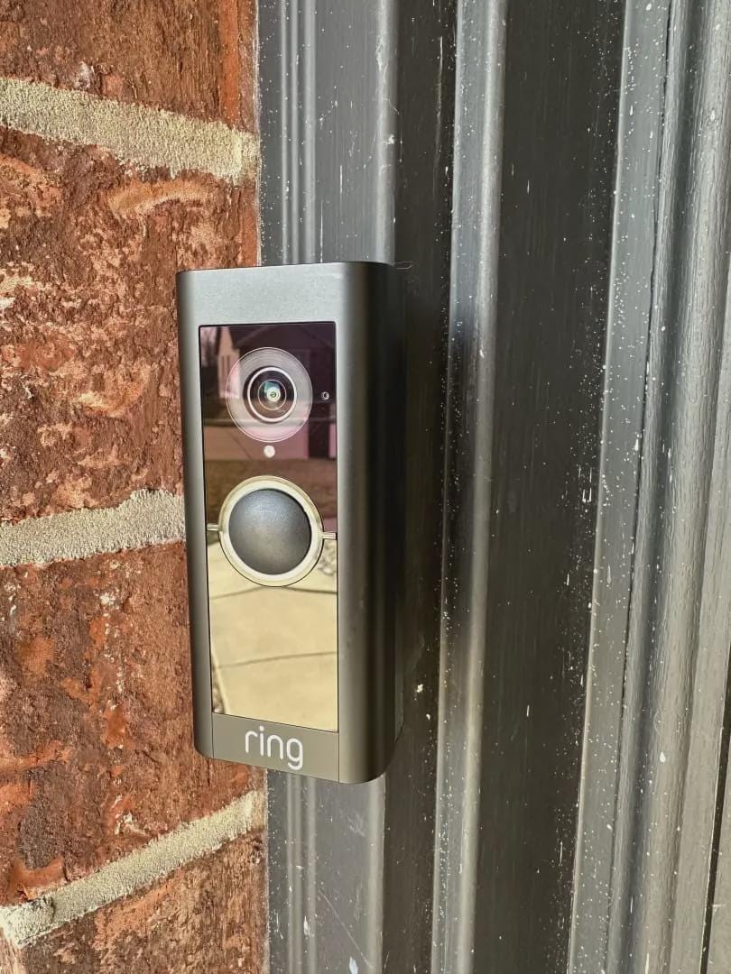 door frame narrow ring doorbell