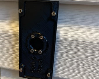 No Drill Clip on Vinyl Siding Mount for Ring Generation 2 Doorbell - For all siding between 3in and 5in including Dutch Lap.