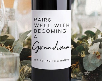 New Grandma Gift/Pairs well with becoming a Grandma/Pregnancy Announcement/Gift for Grandparents/Gift for Aunt and Uncle/Gift for Grandpa