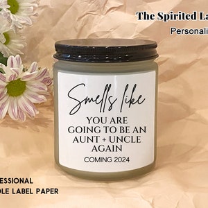 Diventerai di nuovo zio e zia/Regalo per l'annuncio della seconda gravidanza/Diventerai di nuovo zio e zia/Regalo per la presentazione del bambino per la zia