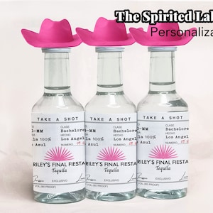 Bachelorette Casamigos Labels Final Fiesta Bachelorette Party Favor Labels Margs and Matrimony Bachelorette Decorations Bridal Party Gift