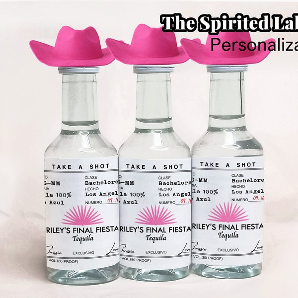 Bachelorette Casamigos Labels Final Fiesta Bachelorette Party Favor Labels Margs and Matrimony Bachelorette Decorations Bridal Party Gift