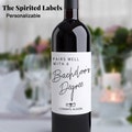 Bachelor's Degree Graduation Gift/Custom College Graduation Wine Label/Graduation Gift for Best Friend/Graduation Gift for Him/Gift for Her