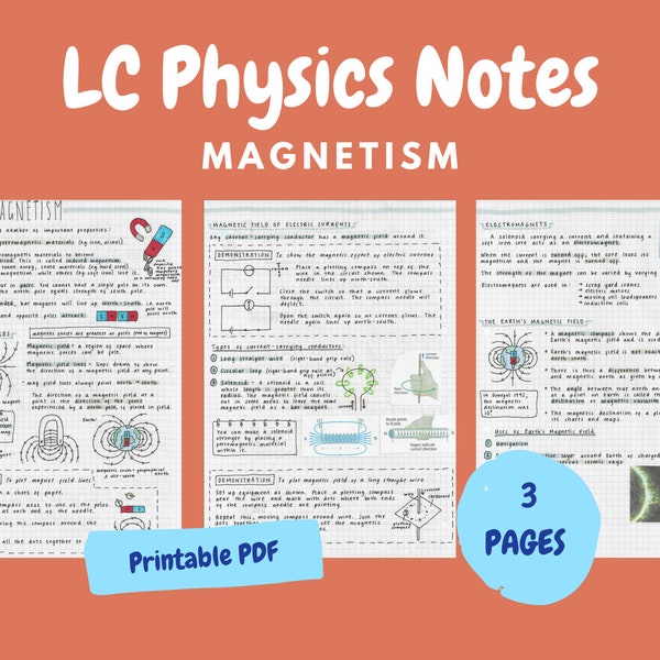 Magnetism Notes - Leaving Cert Physics