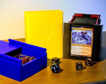 Magic The Gathering 3D Printed Commander Deck Boxes
