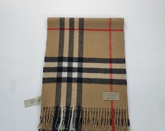 Genuine Burberry Cashmere scarf in an excellent condition All USA Duties are included the price