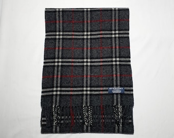 Genuine Burberry wool scarf in an excellent condition size 172cm Made in England