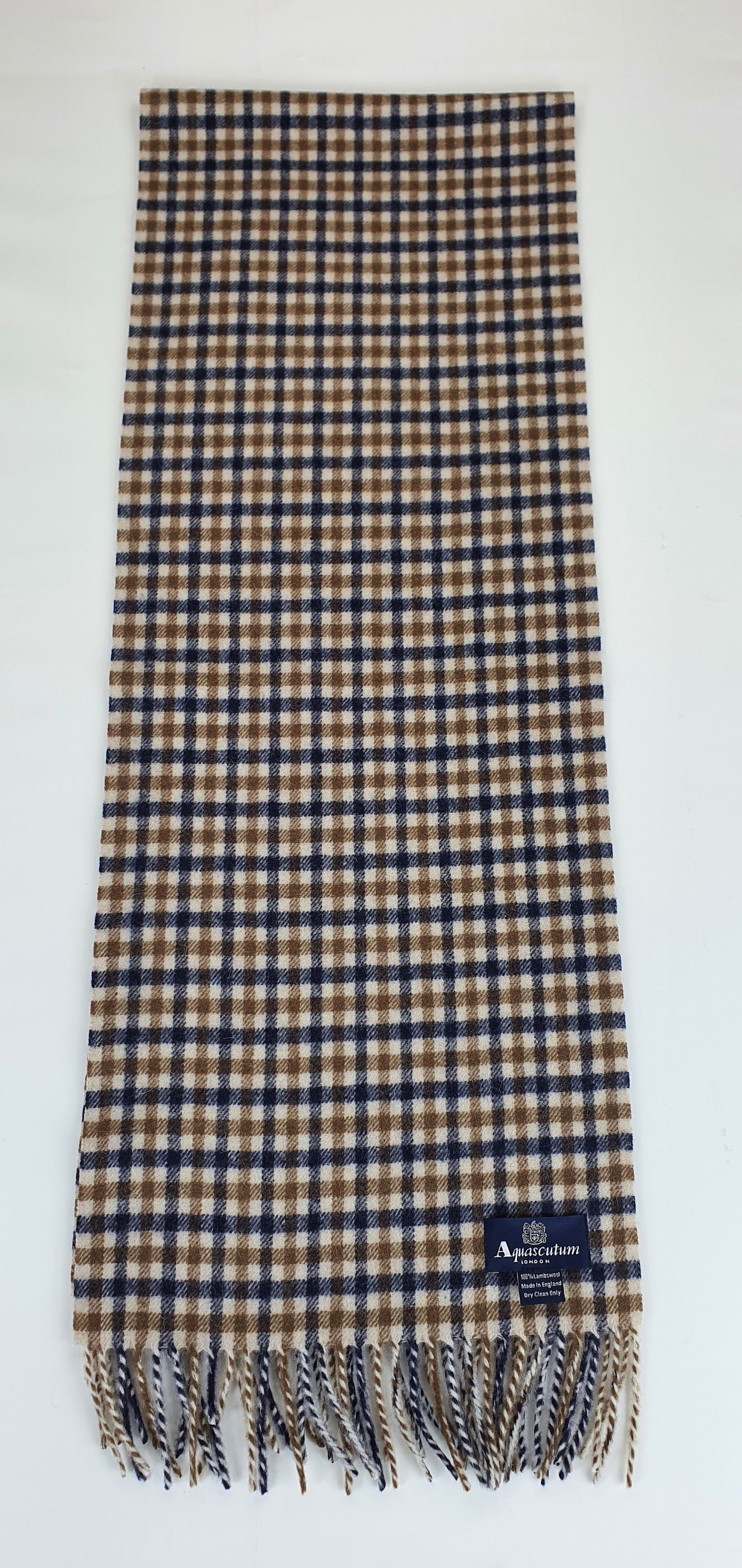 Supreme F/W 2016 Aquascutum Club Check Scarf Box Logo