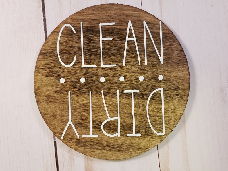 Dishwasher Dirty Clean/kitchen Etsy