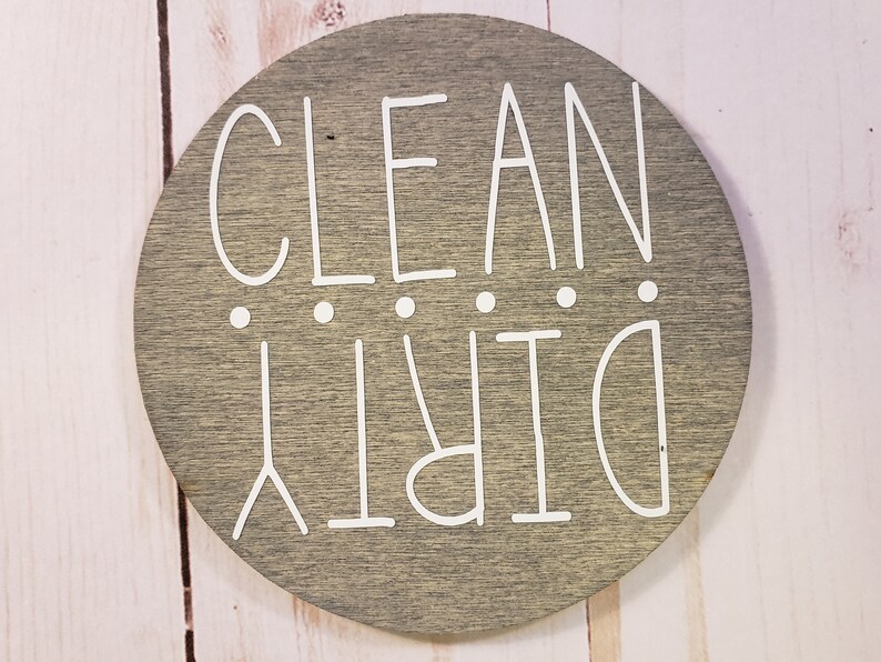 Dishwasher Dirty Clean/kitchen Etsy