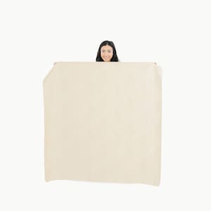 Cream Picnic Blanket - Beach Mat - Baby Change Mat - Play Mat - Floor Mat - Bath Pad - Premium Double Sided 100% Vegan Leather - Waterproof