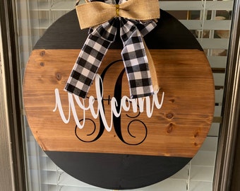 Personalized Wooden Door Hangers